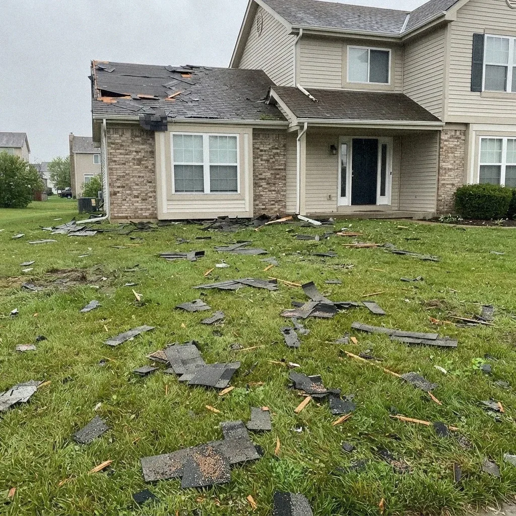 Storm & Wind Damage Roof Repair service in Omaha, NE