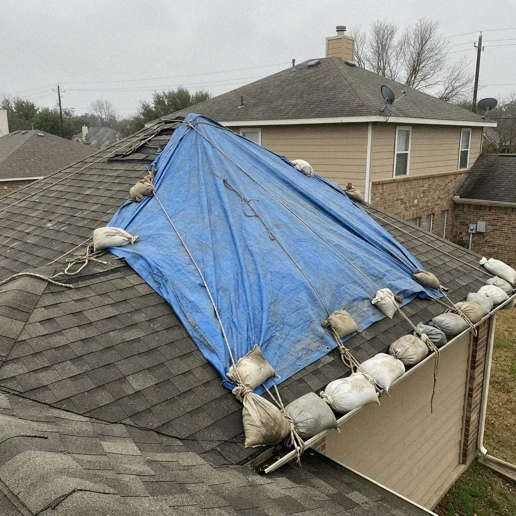 Emergency Roof Tarping service in Omaha, NE